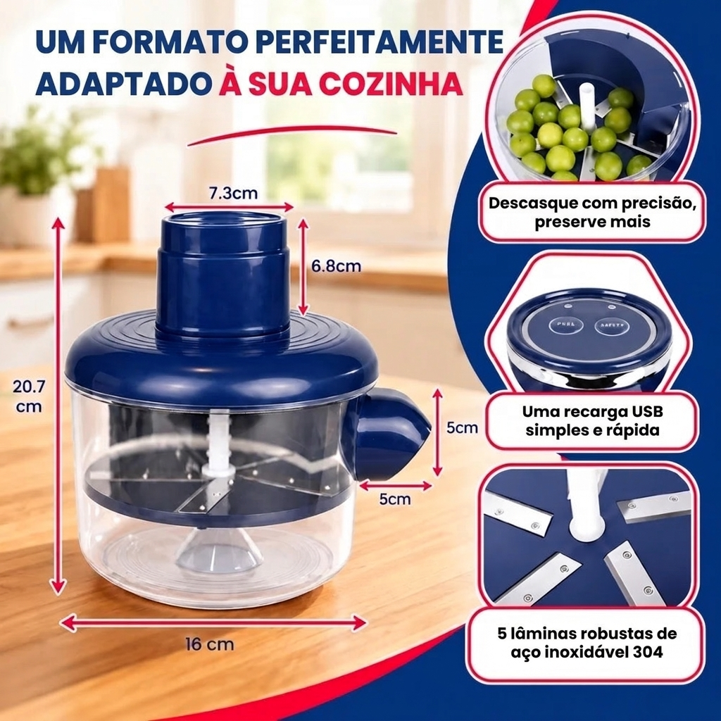 Descascador Elétrico Automático