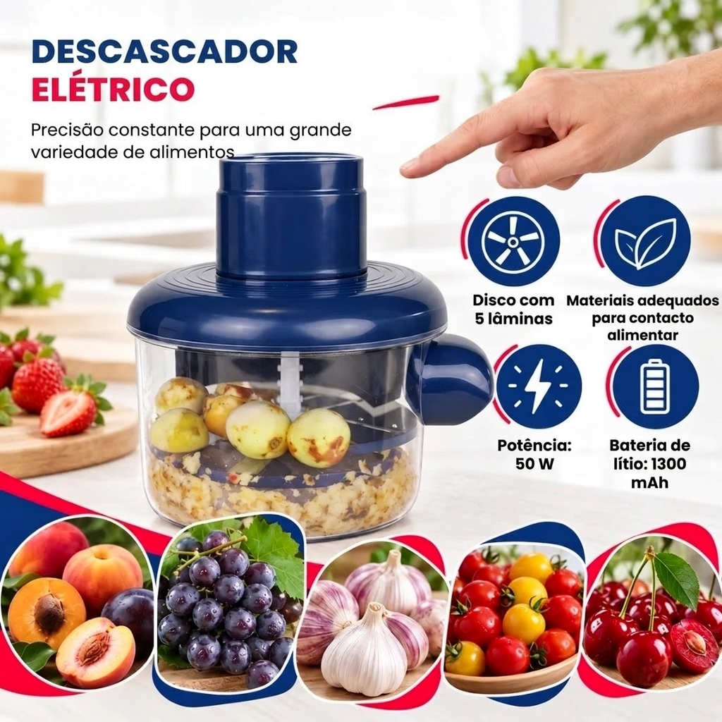 Descascador Elétrico Automático