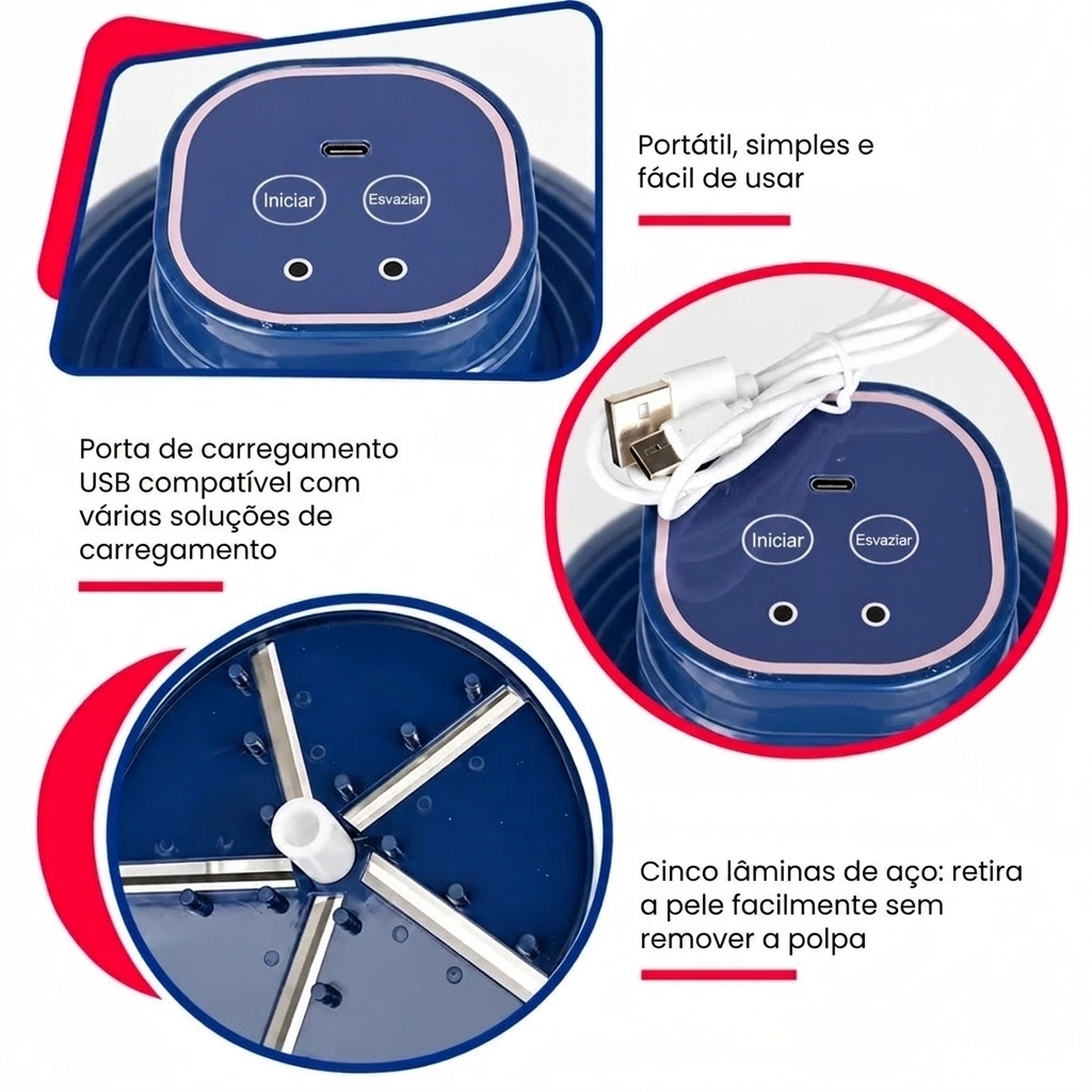 Descascador Elétrico Automático