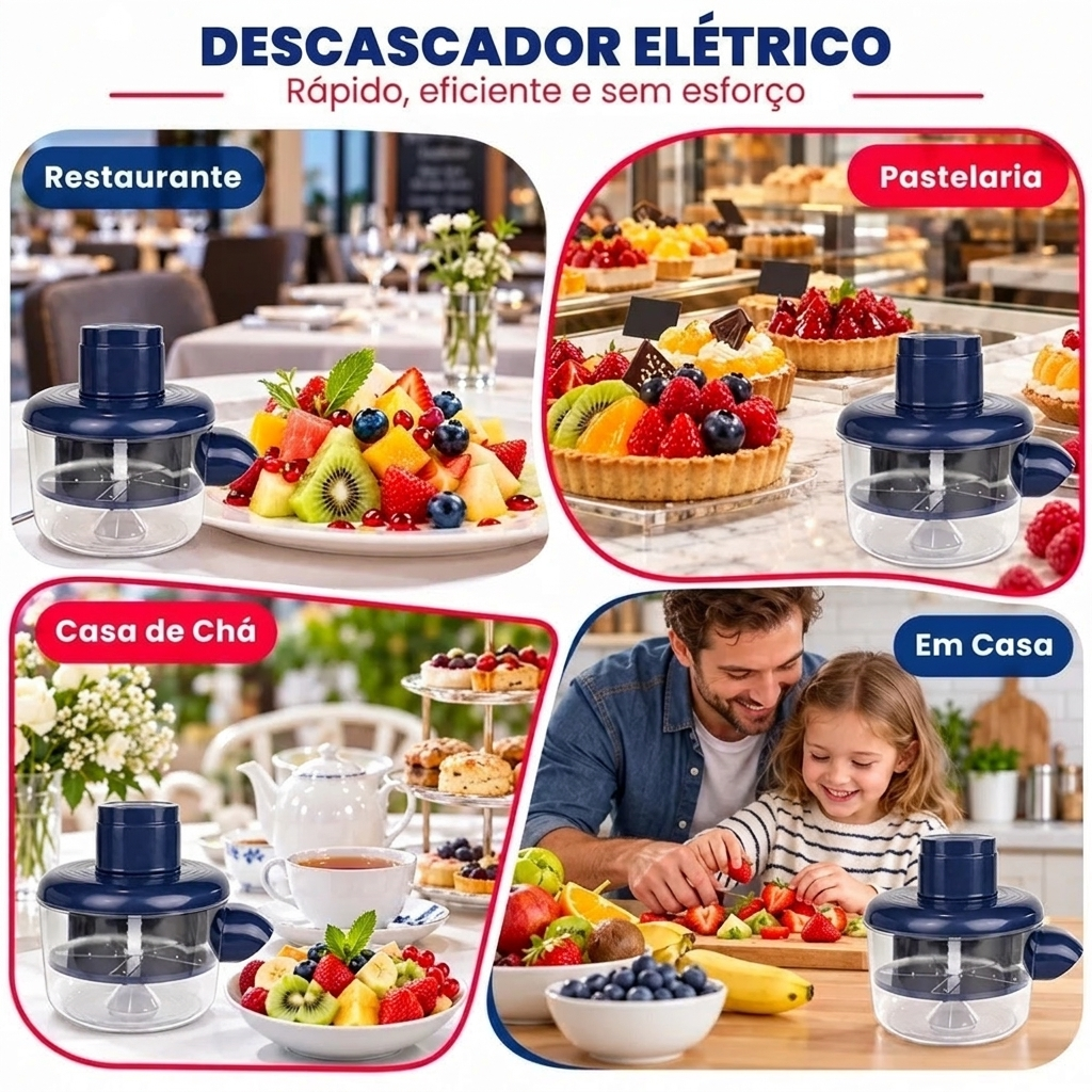 Descascador Elétrico Automático