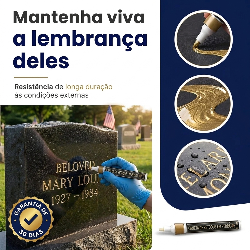 Marcador Renovador para Pedras Tumulares