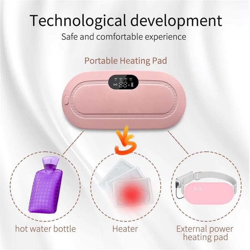 ⚡ Massager Sem Fio Da Dor Menstrual-Aquecimento, Vibração, Discreto ✨