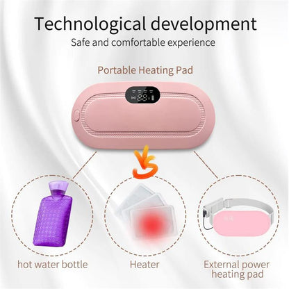 ⚡ Massager Sem Fio Da Dor Menstrual-Aquecimento, Vibração, Discreto ✨