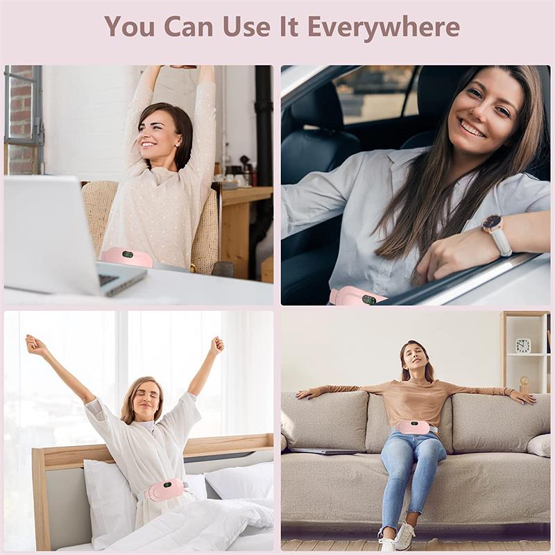 ⚡ Massager Sem Fio Da Dor Menstrual-Aquecimento, Vibração, Discreto ✨