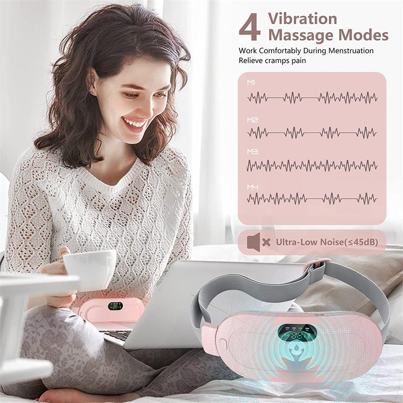⚡ Massager Sem Fio Da Dor Menstrual-Aquecimento, Vibração, Discreto ✨