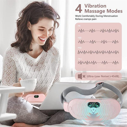 ⚡ Massager Sem Fio Da Dor Menstrual-Aquecimento, Vibração, Discreto ✨