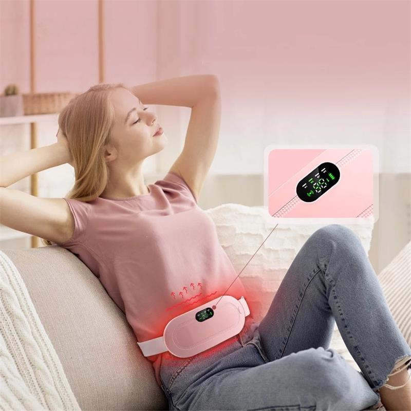 ⚡ Massager Sem Fio Da Dor Menstrual-Aquecimento, Vibração, Discreto ✨