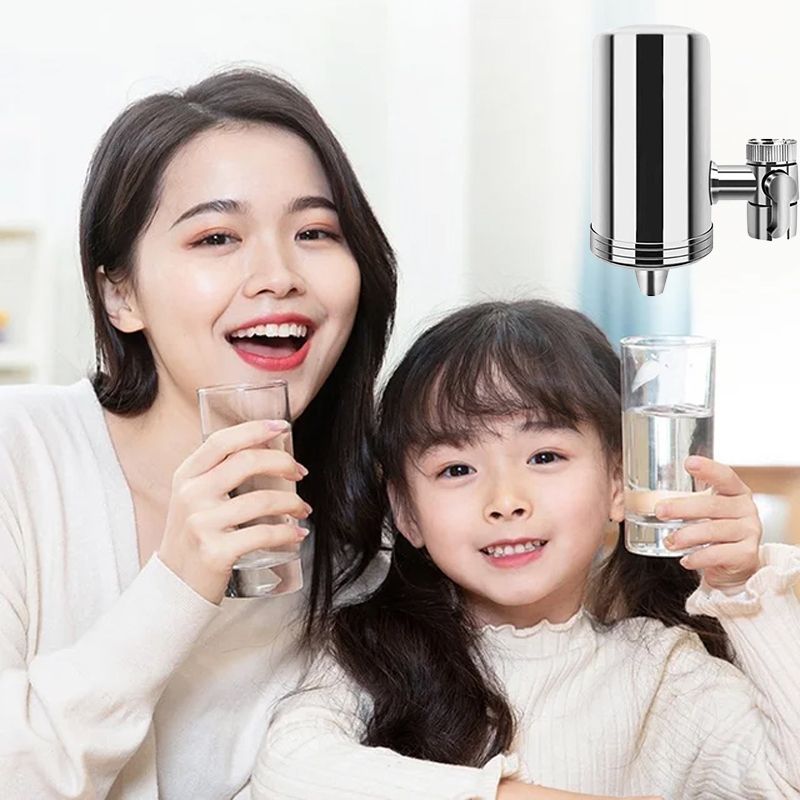 Filtro de Água para Torneira 💧 Purificação em 5 Etapas + Instalação Fácil ⚡