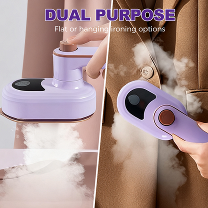 Ferro de Passar a Vapor Portátil e Rotativo
